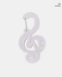 Musician Dot Pattern Carabiner Keyring