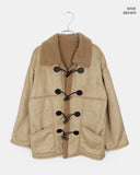 Livin Wool Duffle Midi Mustang Coat