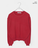 Abil Basic Round Neck Long Sleeve Knit