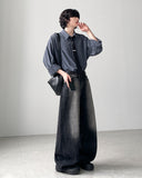 Well Slab Curve Wide Denim