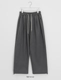 [Unisex] Mikala Banding Wide Brushed Pants