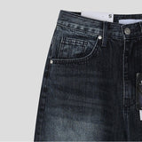 Bor Washed Wide Denim Pants