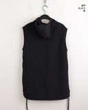 Kiron Half Zip Up Nylon Balloon String Sleeveless One Piece