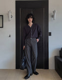 Mino color matching layered cardigan