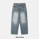 Rowe Washed Wide Denim Pants