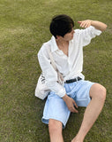 Natural linen shirt