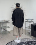 Beucky Pintuck Cargo Bermuda Pants