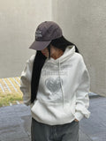 Gamma Heart Brushed Hoodie
