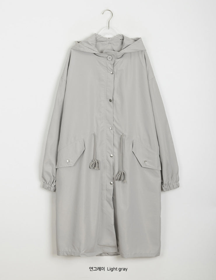 【BAON】Kosho Two Way Hood Long Field Jacket BAON (バオン) - コショツーウェイフードロングフィールド