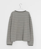 [unisex] Maje Stripe Over Long Sleeve Tee
