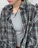 GL flannel check shirt