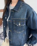 Bedin Crop Denim Jacket