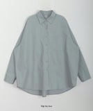 [BAONHAUS] Seafei Cotton Pocket Over Shirt