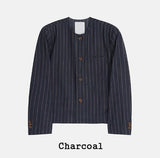 Bline ST No Collar Blazer