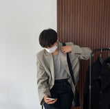 Sander standard check blazer