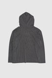 Grave stretch rib hoodie