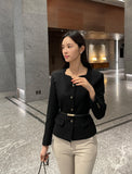 Leage Heart Neck Jacket