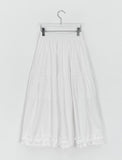 Newken Frill Banding Long Skirt