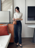 Ronlid One Tuck Wide Straight Pants