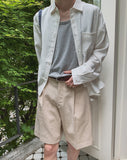 Lottie Linen Crop Shirt
