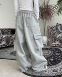 Pero Zipper Cargo Sweatpants