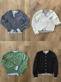 Chiran Round Simple Basic Knit Cardigan