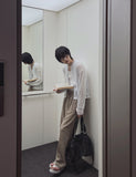 Rodina Two-Tuck Semi Wide Slacks