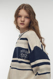 Cheese Club V-neck Knit