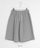 [unisex] Tutsro Line Banding Bermuda Pants