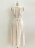 Cosette Halter Flare Long One Piece