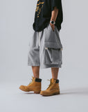 [AG] Webbing Sweat Cargo Half Pants