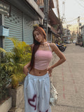 Heart Spray String Training Pants