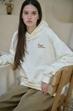 Bunny Flower Embroidered Hoodie