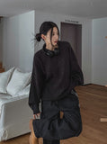 Reversal printed knitwear