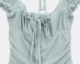 Muren Halter Sleeveless Blouse