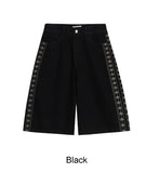Mark Ethnic Bermuda Denim Pants