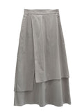 Boren Layered Long Skirt