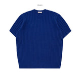 Het Twist Short Sleeve Knit