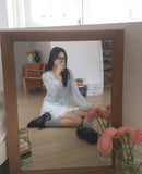 Tskin See-through Linen Hooded Cardigan