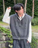 Cos Pigment Hooded Vest