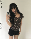 Within Button Short Sleeve T-shirt
