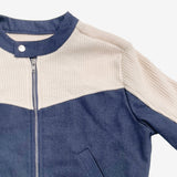 Hobin Biker Knitwear Zip-Up