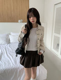 Bader Corduroy Slim Fit Collar Jacket