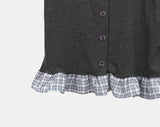 Apue Layered Short Sleeve Blouse