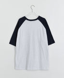[unisex] Teennob Number Printing Color Matching Over Short Sleeve Tee