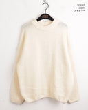 Tamtam cozy vivid round loose fit long sleeve knit
