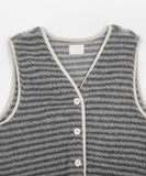 Kunta Stripe Fleece Vest