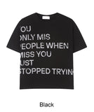 Pad Lettering Crop Short Sleeve Tee