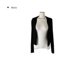Eo Soft Slim Long Sleeve Shawl Open Cardigan
