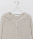 Nakona Net Crop Hood Cardigan